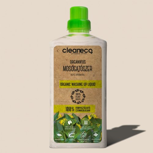 Cleaneco Organikus kézi mosogatószer - repce kivonattal 1 l.