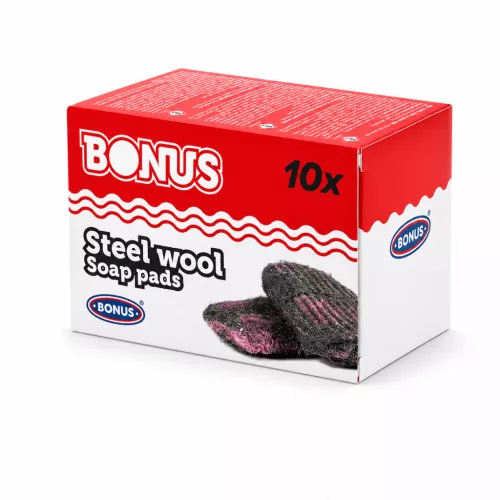 Bonus szappanos acélgyapot párna 10 db