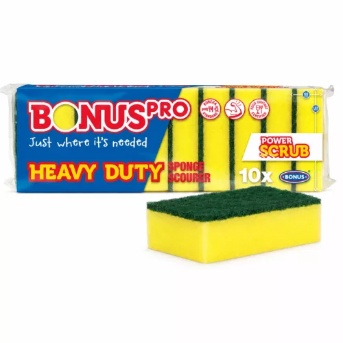 BonusPRO HoReCa Heavy-Duty mosogatószivacs 10 db