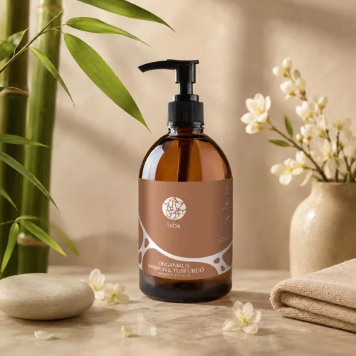 Cleaneco sampon és tusfürdő bambuszvirág 500 ml
