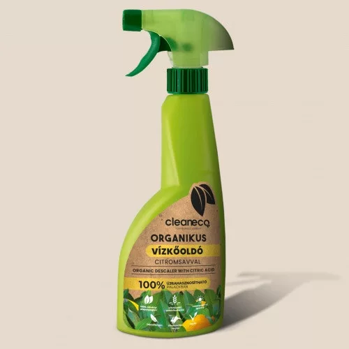 Cleaneco organikus vízkőoldó 0,5 l – fürdőszoba és konyha tisztító