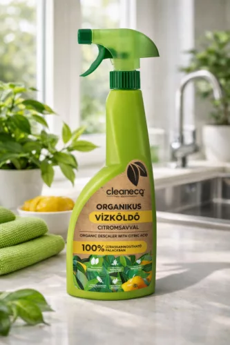 Cleaneco organikus vízkőoldó 0,5 l – citromsav alapú vízkő eltávolító