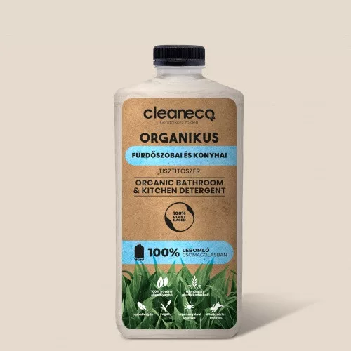 Cleaneco Fürdőszobai és konyhai tisztítószer 1 l. utántöltő