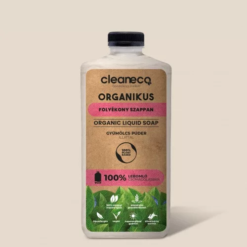Cleaneco Folyékony szappan 1 l.- komposztálható csomagolásban