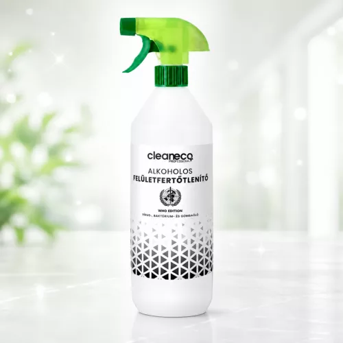 Cleaneco alkoholos felületfertőtlenítő 1 l szórófejjel