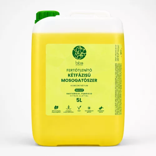 Cleaneco Fertőtlenítő Kétfázisú Mosogatószer 5 l.