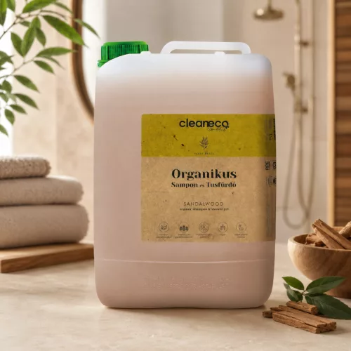 Cleaneco sampon és tusfürdő szantálfa 5 l