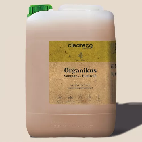 Cleaneco sampon és tusfürdő szantálfa 5 l