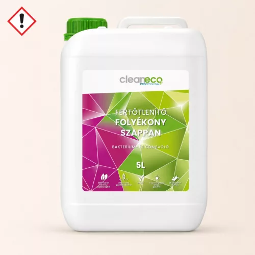 Cleaneco fertőtlenítő folyékony szappan 5 l