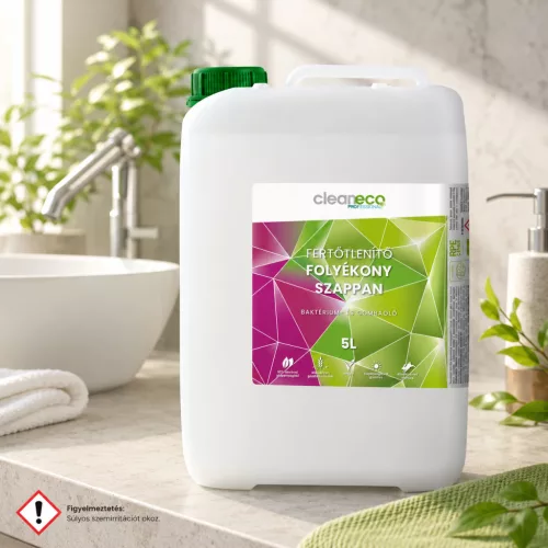 Cleaneco fertőtlenítő folyékony szappan 5 l