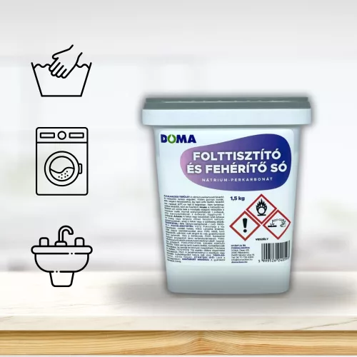 DOMA folttisztító só 1,5 kg dobozos