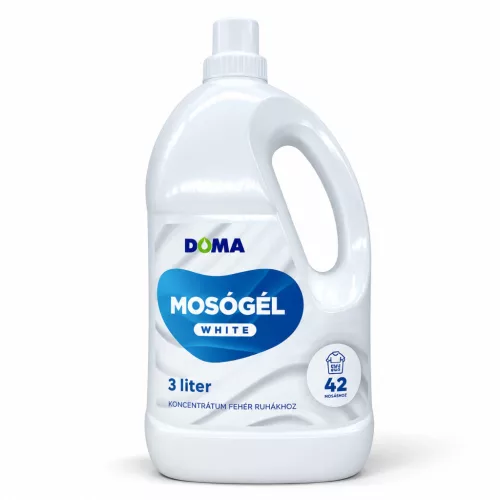 DOMA White mosógél fehér ruhákhoz 3 liter
