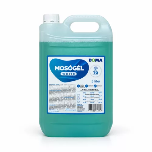 DOMA White mosógél fehér ruhákhoz 5 liter
