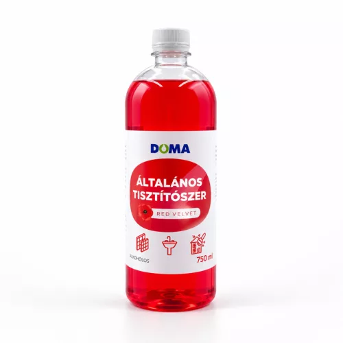 DOMA alkoholos általános tisztítószer Red Velvet 750 ml