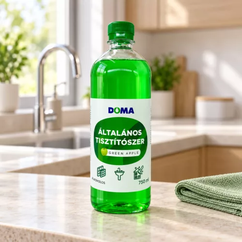 DOMA alkoholos általános tisztítószer Green Apple 750 ml