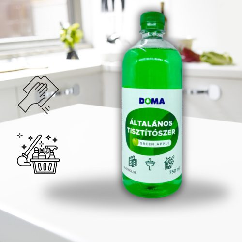 Doma Általános tisztítószer Green Apple 750mL