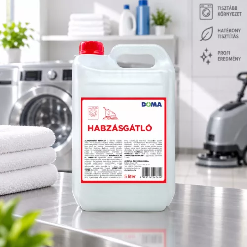 DOMA Habzásgátló 5L – ipari habszabályozó emulzió