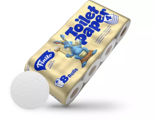 Finito WC papír 8 tekercses 4 rétegű 