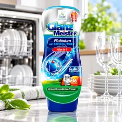 Glanz Meister mosogatógép gél 720ml Platinum