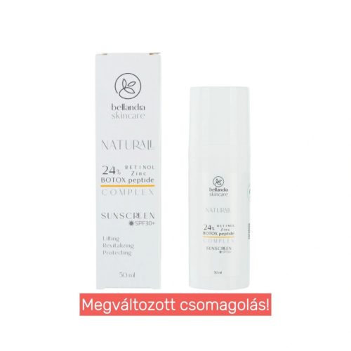 Bellandra SPF30 b.o.t.o.x hatású ráncfeltöltő sejtmegújító fényvédő – megváltozott csomagolás!