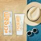 SPF50+ fényvédő arckrém hialuronsavval és E-vitaminnal