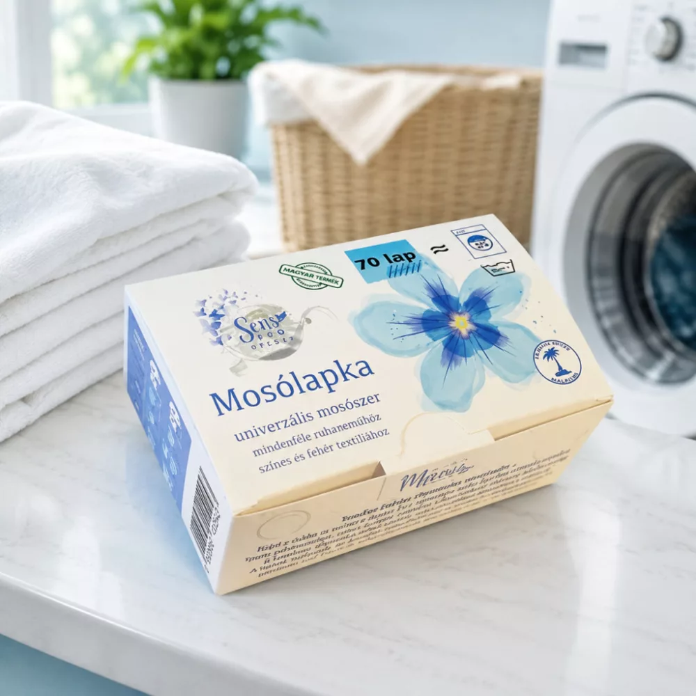SensEco Deluxe mosólapka 70 lapos csomagolásban