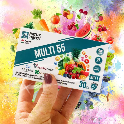 Natur Tanya® Multi 55 – fermentált multivitamin