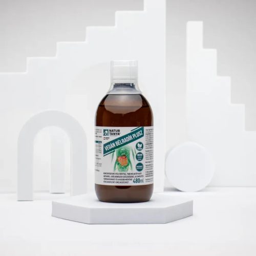 Natur Tanya® VEGÁN BÉLRADÍR PLUSZ - folyékony koncentrátum 3 féle rosttal, 7500 mg aktív hatóanyagból