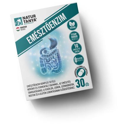 Natur Tanya® EMÉSZTŐENZIM komplex – 10 féle fermentált és növényi emésztő enzim