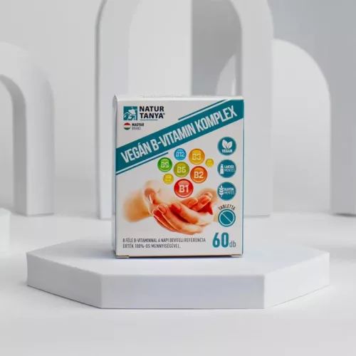 Natur Tanya® Vegán B-Vitamin Komplex – 8 féle B-vitaminnal (60 db)