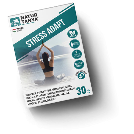 Natur Tanya® STRESS ADAPT – 10 Komponensű Stresszoldó és Memóriatámogató Komplex