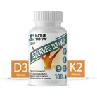 Natur Tanya® Szerves D3 és K2-vitamin – 4000 NE (100 db)