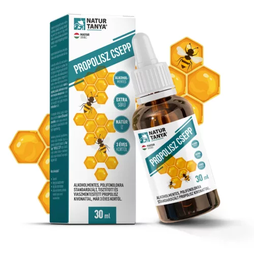 Natur Tanya® Propolisz csepp – alkoholmentes (30 ml)
