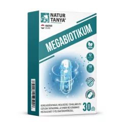   Natur Tanya® Megabiotikum – 120 milliárd CFU élőflóra (30 kapszula)