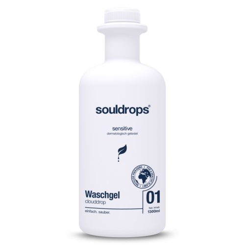 Souldrops Felhőcsepp sensitive mosógél 1,3 l.