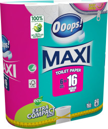  Ooops! Maxi – Toalettpapír (3 rétegű)