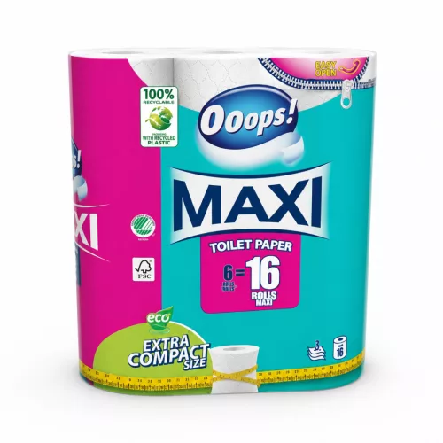  Ooops! Maxi – Toalettpapír (3 rétegű)