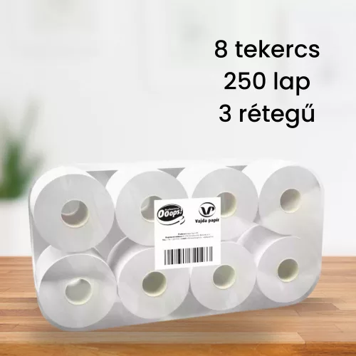 Ooops Professional Toalettpapír 3 rétegű