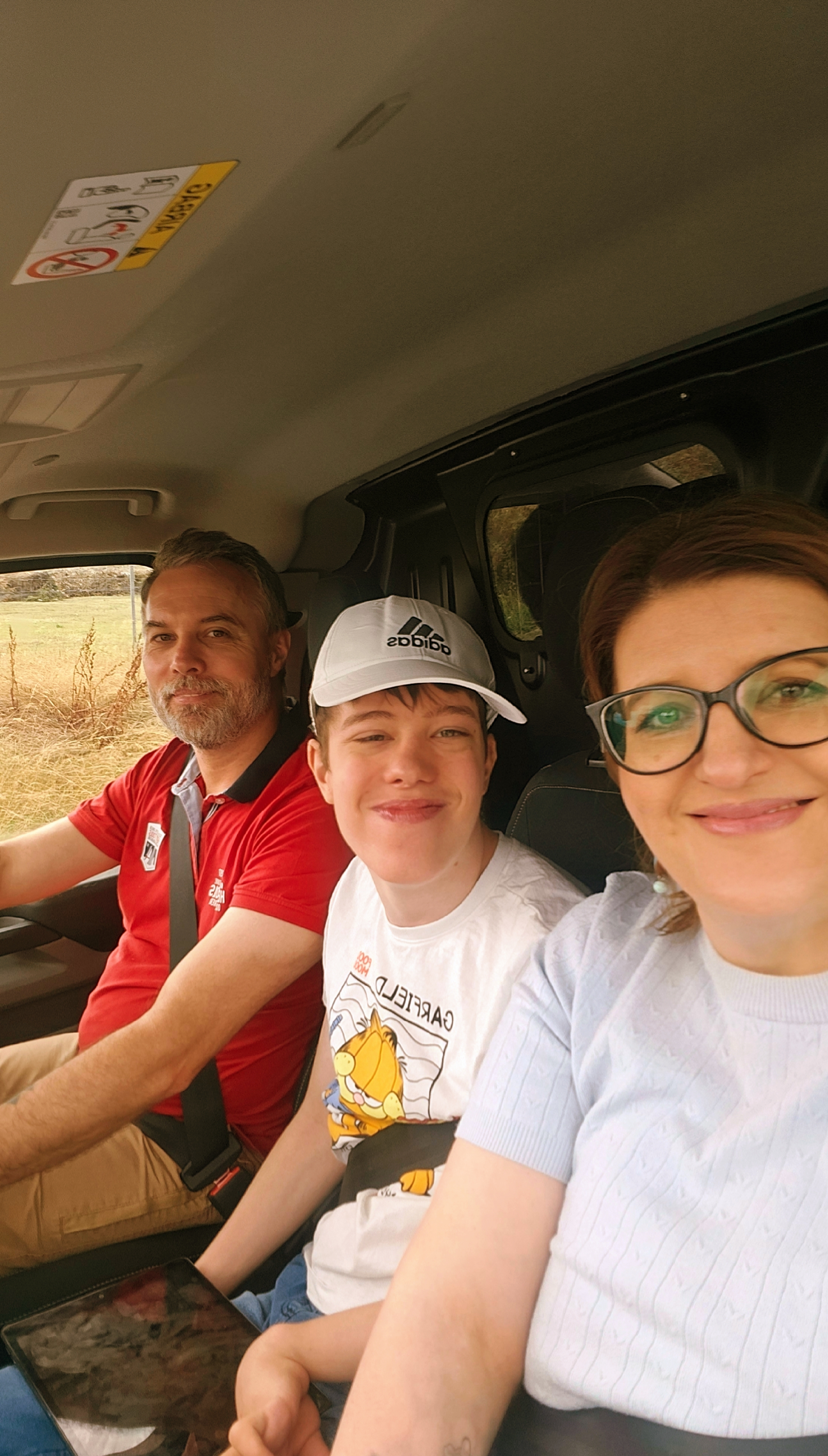 Szilvia és István közös pillanat