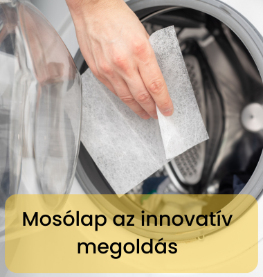 Egyszerű és hatékony mosás mosólapokkal