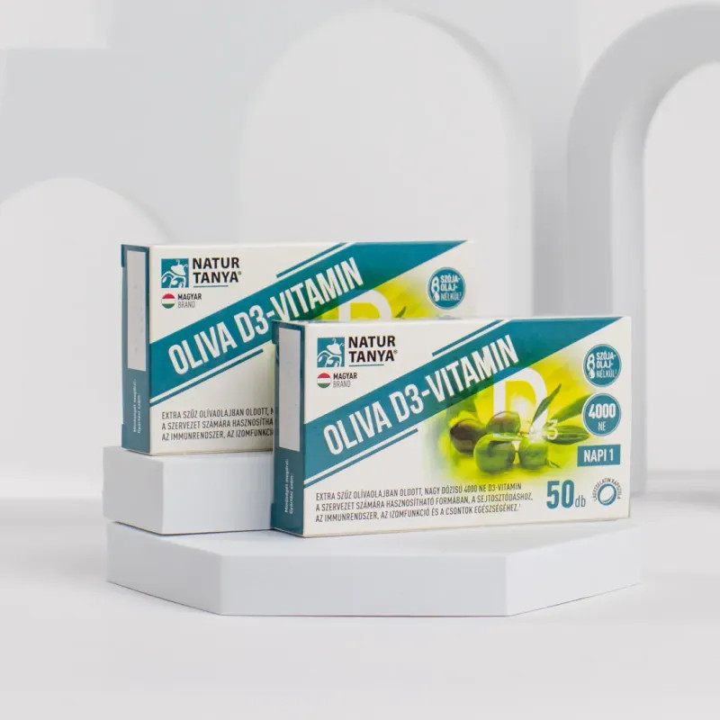Natur Tanya® OLIVA D3-vitamin - 4000 NE