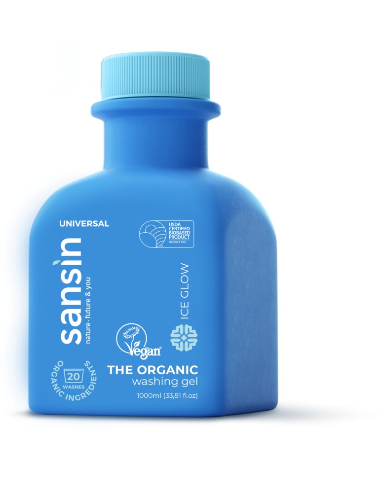 Sansin univerzális mosógél Ice Glow 1 literes Sansin univerzális mosógél Ice Glow 1 literes