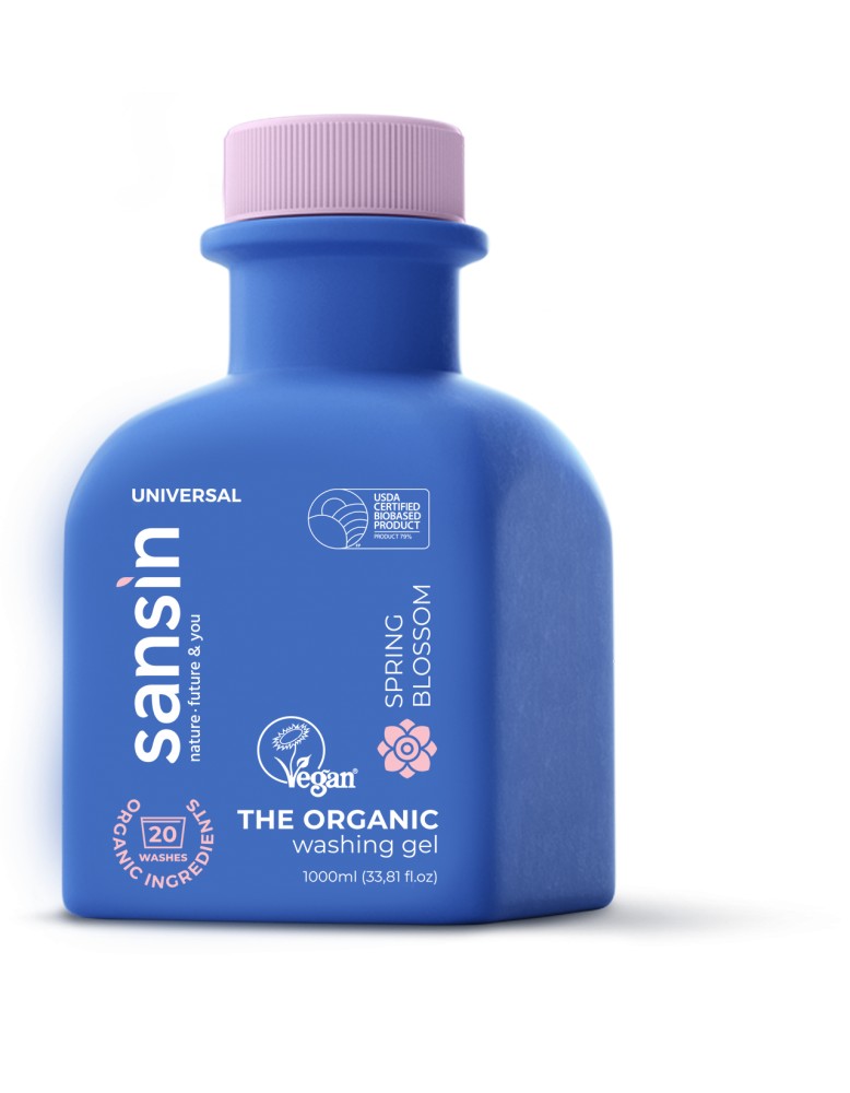 Sansin univerzális mosógél Spring Blossom 1 liter Sansin univerzális mosógél Spring Blossom 1 liter