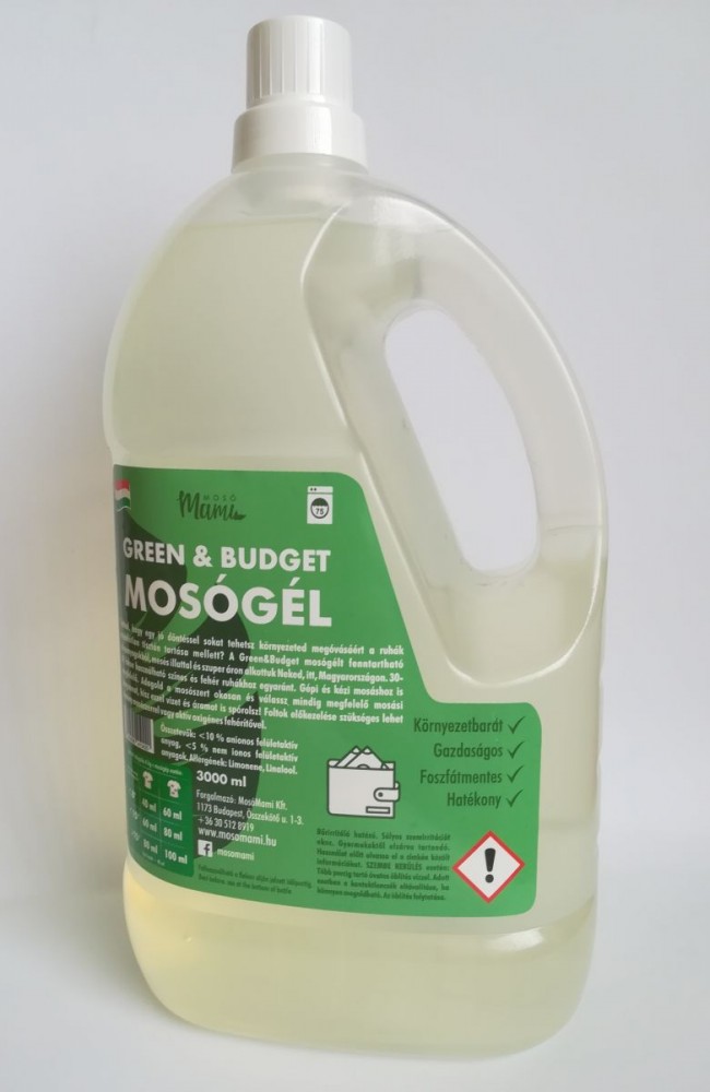 MM Green&Budget mosógél 20 l. MM Green&Budget mosógél 20 l.