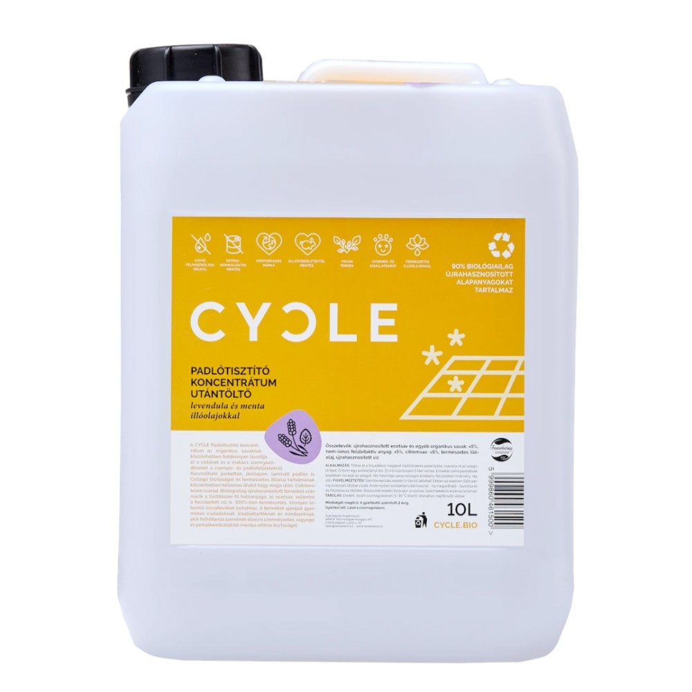 Padlótisztító utántöltő 10 liter Padlótisztító utántöltő 10 liter