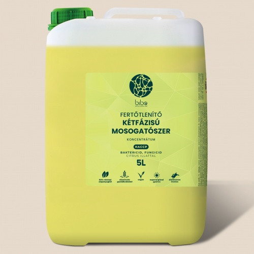 Cleaneco Fertőtlenítő Kétfázisú Mosogatószer 5 l.