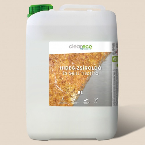 Cleaneco Zsíroldó és grilltisztító 5 l.