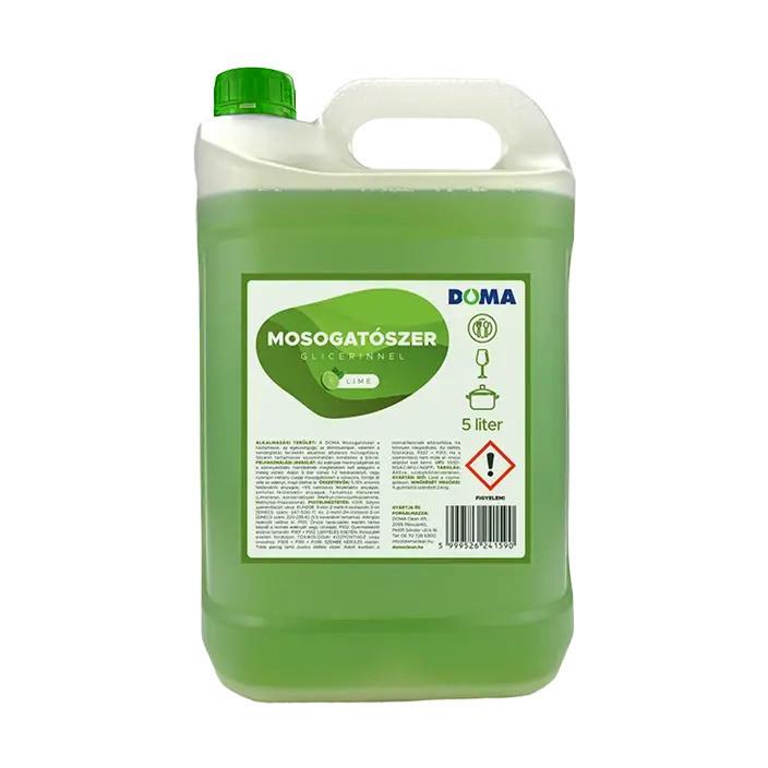 Doma mosogatószer 5 liter lime illattal Doma mosogatószer 5 liter lime illattal