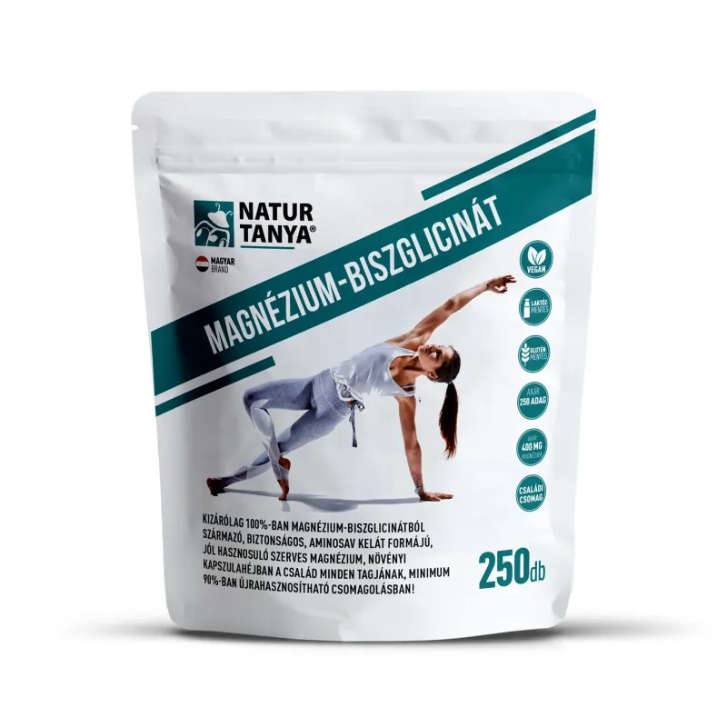 Natur Tanya® MAGNÉZIUM-BISZGLICINÁT 250 db